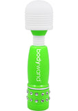 Bodywand Neon Edition Mini Massager, Green, 4 Inch