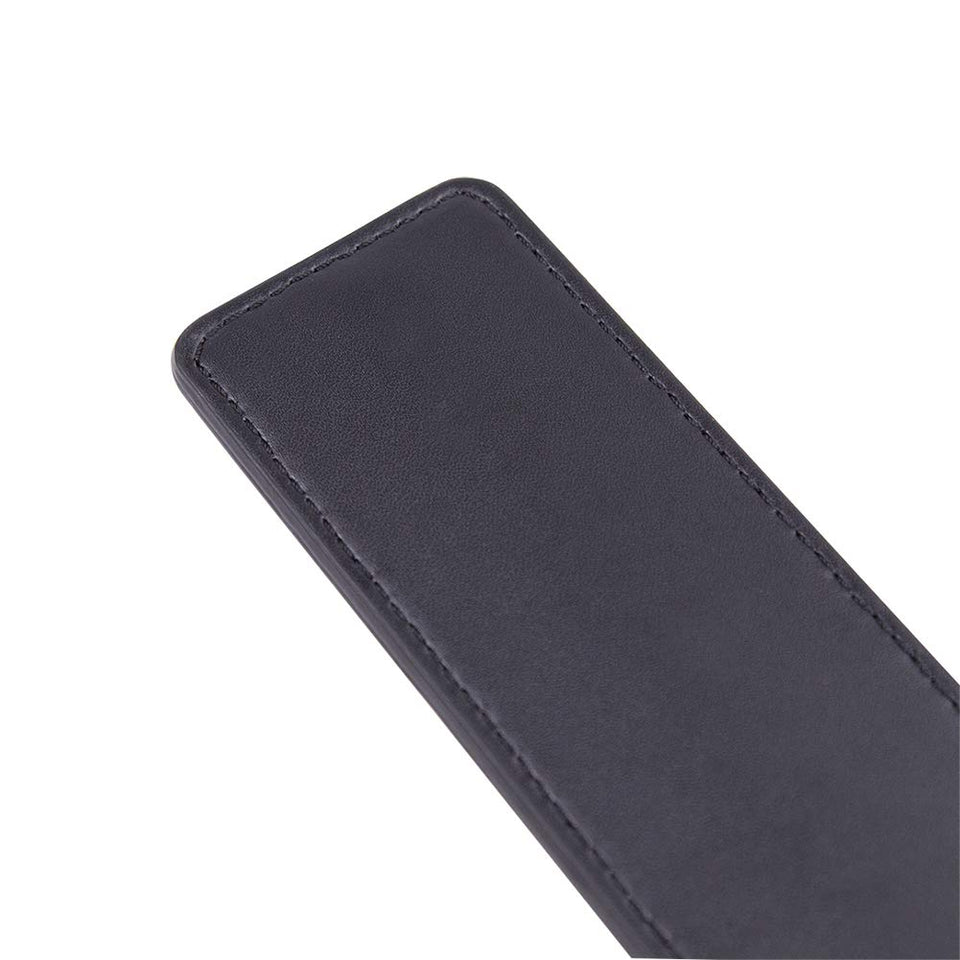 Spanking Paddle, Slut Leather SM Tool with Rivet for Extra Sensation Flirt Sex Restraint Bondage Adult Sex Toy for Couple Lover