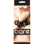 Ns Novelties Bare Bondage Vinyl Wrist Cuffs, Clear
