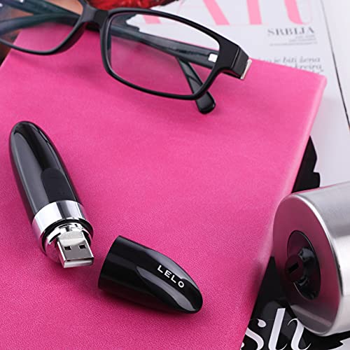 Lelo Mia 2 Lipstick Vibrator For Women, Usb Rechargeable, Spontaneous And Discreet For Women, Black