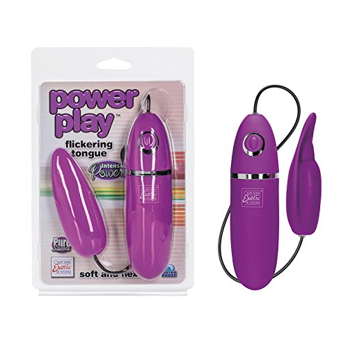 California Exotic Novelties Power Play Flickering Tongue, Purple