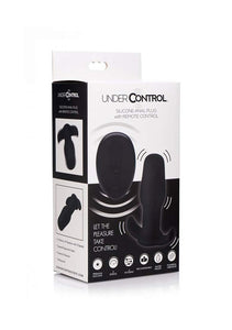 Under Control Silicone Anal Plug, 1 Count