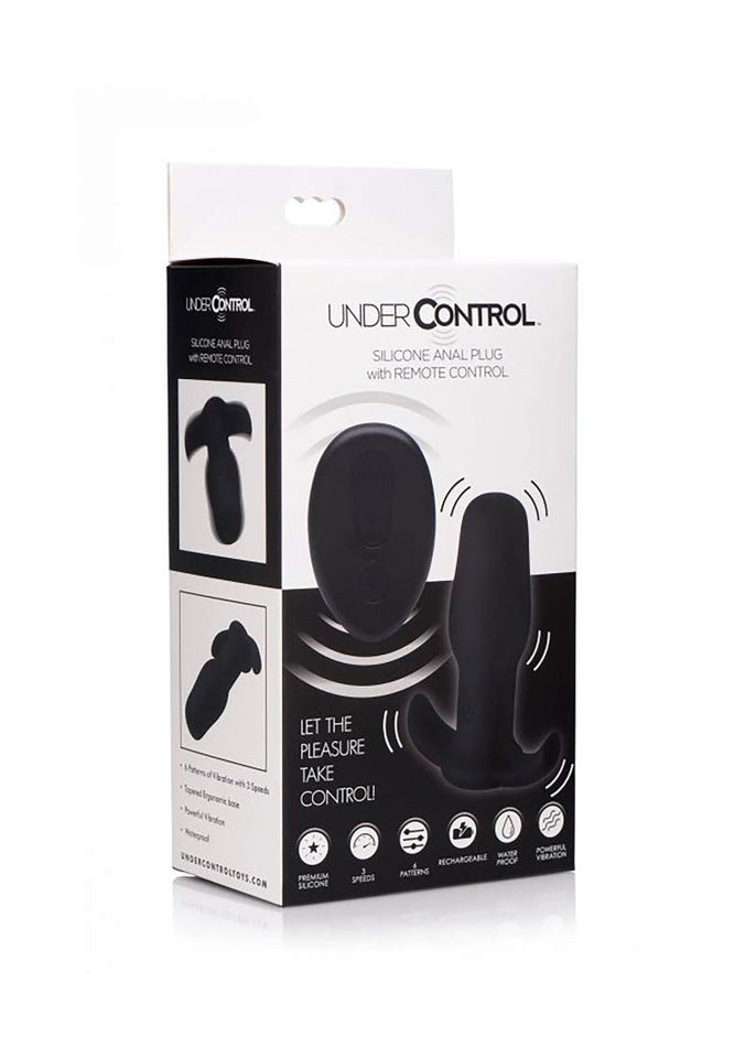 Under Control Silicone Anal Plug, 1 Count
