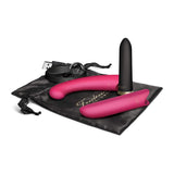 (WD) FREDERICK'S OF HOLLYWOOD RECHARGEABLE BULLET VIBRATOR SET 2 SLEEVES (NET)