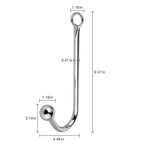 Metal Anal Hook Fetish Bondage Hook Sex Toys Steel Anal Rope Hook Bondage With Anal Ball Sex Games Unisex Fetish Toy For Couple Lovers