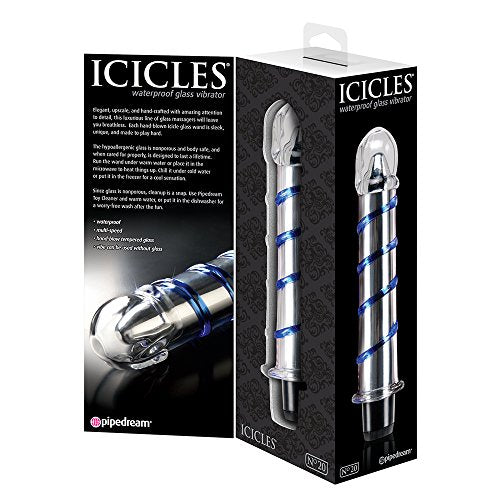 Icicles #20 Waterproof Glass Massager