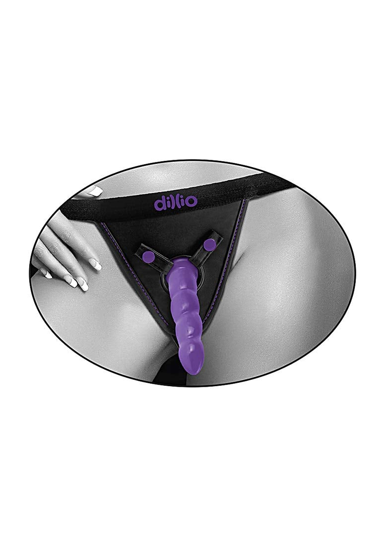 Pipedream Products Pipedream Dillio Perfect Fit Harness - Purple