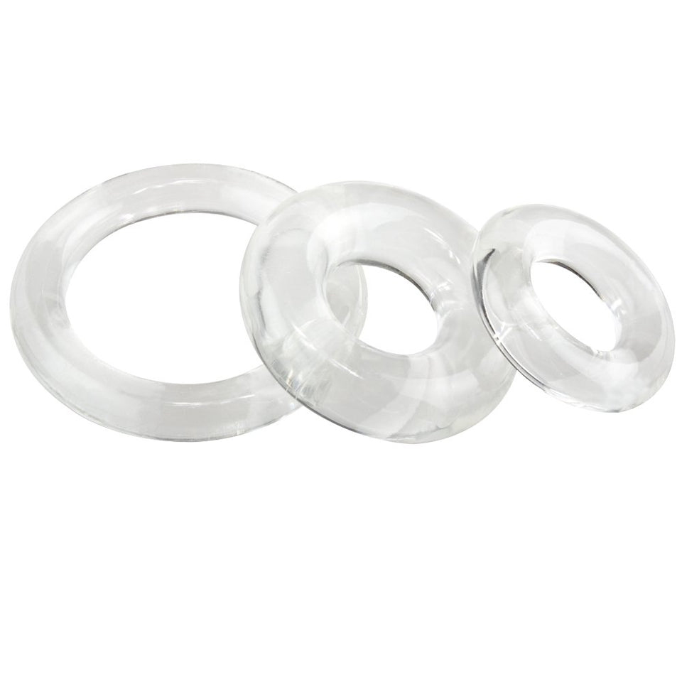 Screaming O Ringo Cock Ring, Clear