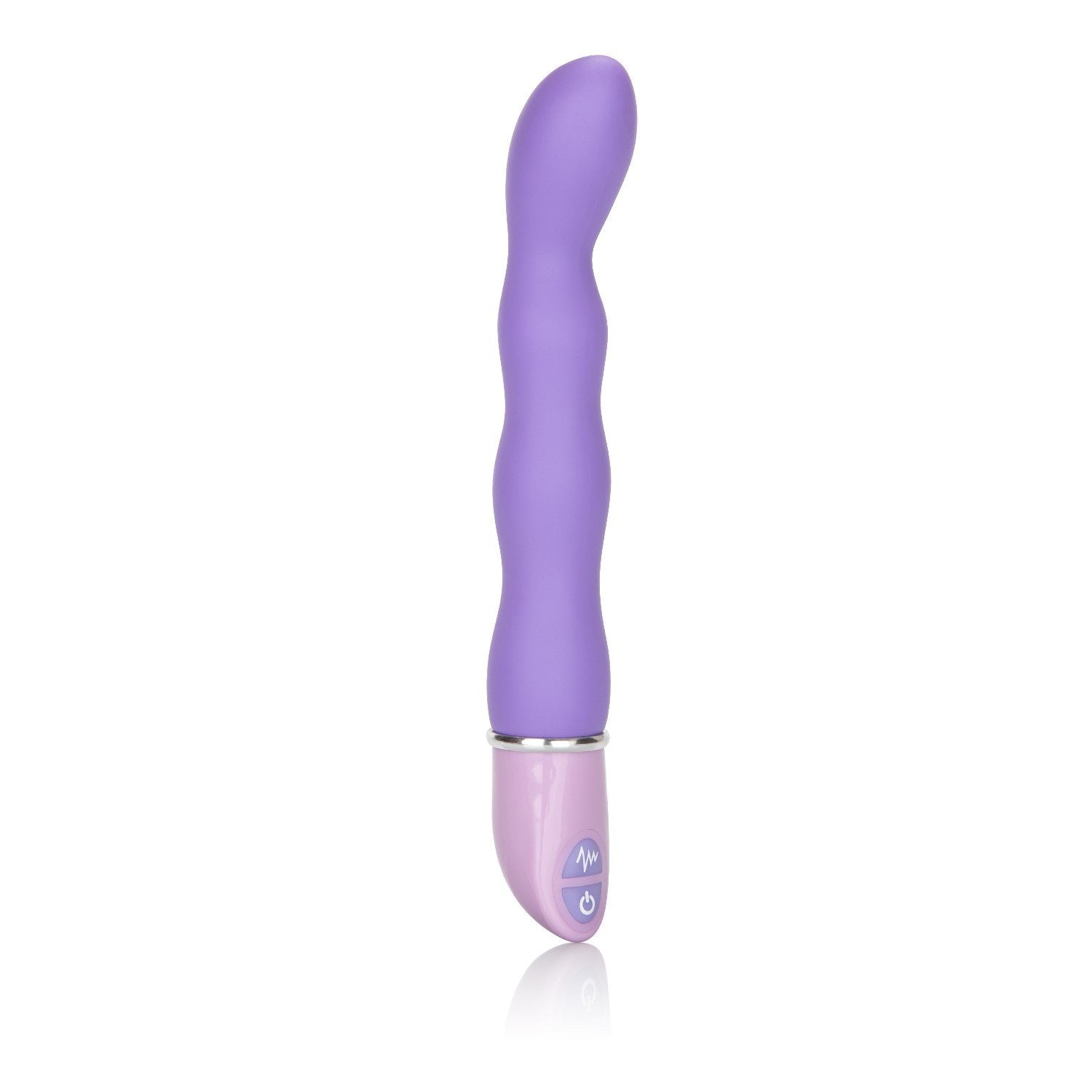 Calexotics Lia 10-Function Waterproof Silicone G Contour Magic Vibe Vibrator Massager - Purple