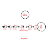 Tabuy Stainless Steel Urethral Sound Plug Catheter Sounds Penis Plug Urethral Dilators for Men Urethral Stimulation Masturbation