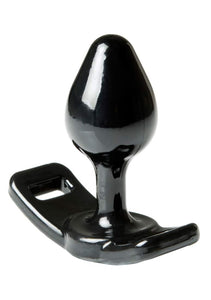 Perfectfit Brand Master Plug, Pfblend, Tpr/Polypropylene, Strap Compatible, Extended Wear, Black, Small Size Range Plug