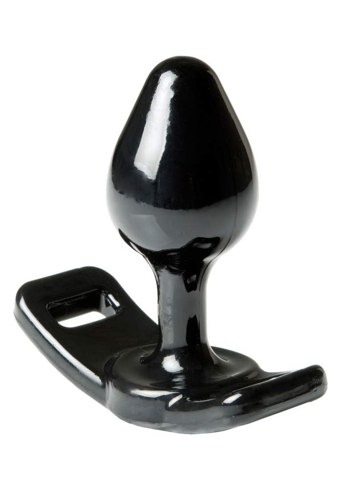 Perfectfit Brand Master Plug, Pfblend, Tpr/Polypropylene, Strap Compatible, Extended Wear, Black, Small Size Range Plug