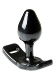 Perfectfit Brand Master Plug, Pfblend, Tpr/Polypropylene, Strap Compatible, Extended Wear, Black, Small Size Range Plug