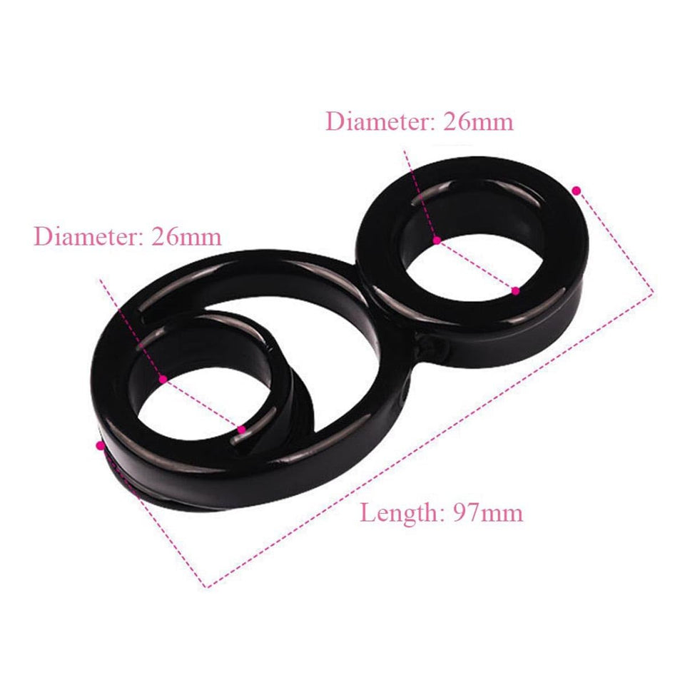 Cock Rings,Reusable Penis Ring Ball Stretcher Longer Stronger Lasting Silicone Penis Sleeve Penis Trainer,Male Penis Enlarge Coc