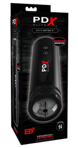 New PDX Extreme Moto Bator X Thrusting Male Masturbator Black