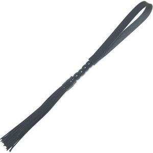Sex & Mischief Beaded Flogger Noir