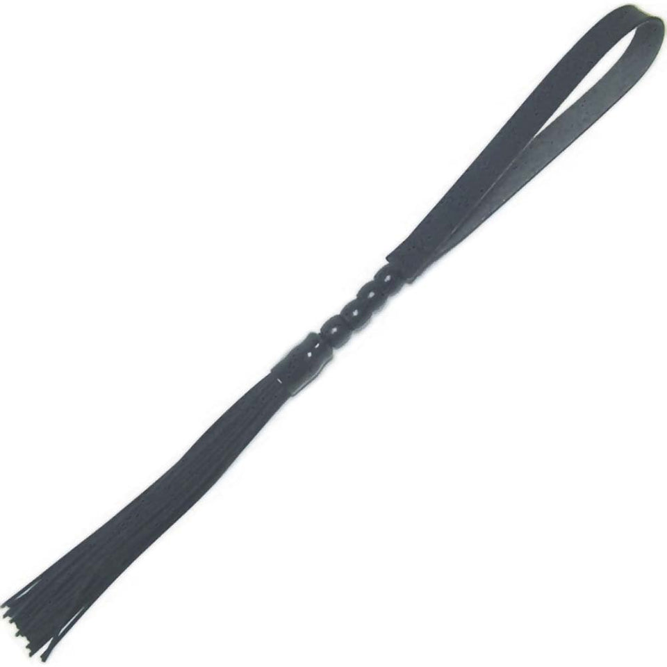 Sex & Mischief Beaded Flogger Noir