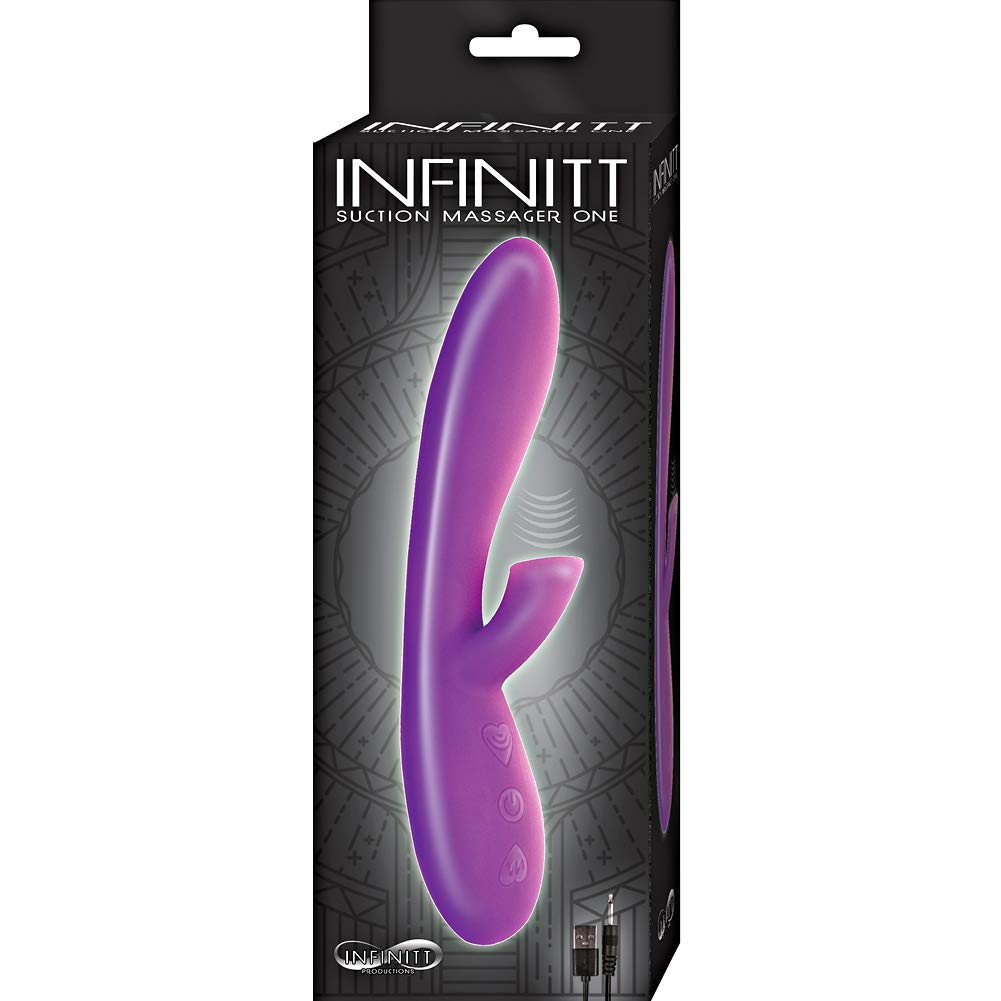 Infinitt Suction Massager One Vibrator Purple