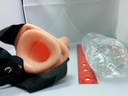 Pipedream Fetish Fantasy Series Hollow Strap-On, Flesh, 10 Inch