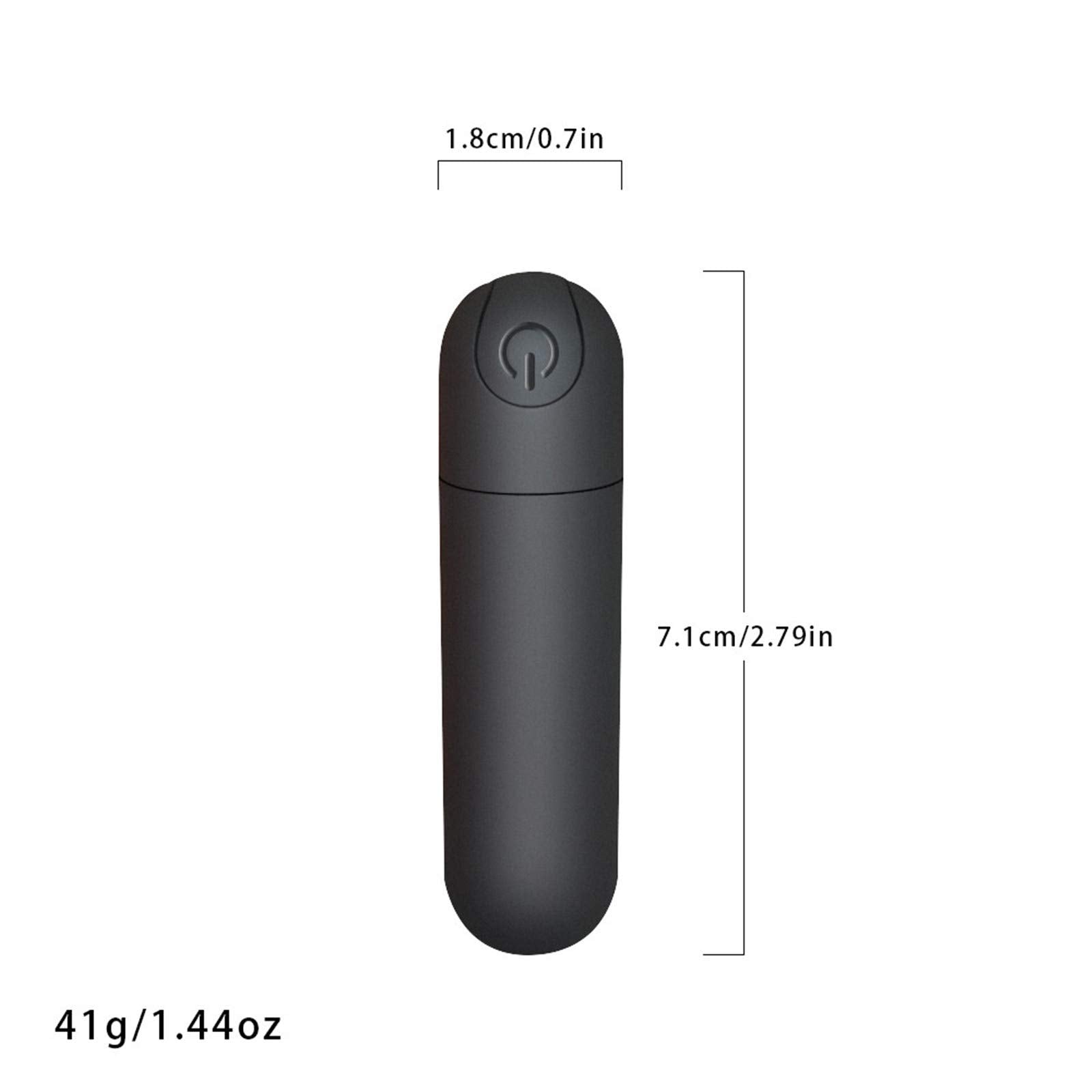 G Spot Bullet Vibrator Nipple Clitorals Stimulator USB Rechargeable for Travel - 10 Modes Portable Waterproof Mini Vaginal Anal
