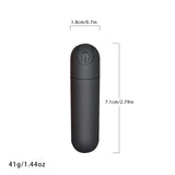 G Spot Bullet Vibrator Nipple Clitorals Stimulator USB Rechargeable for Travel - 10 Modes Portable Waterproof Mini Vaginal Anal