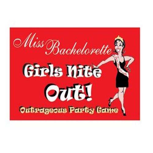 Little Genie Productions Miss Bachelorette Girls Night Out Game