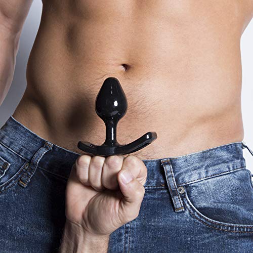 Perfectfit Brand Master Plug, Pfblend, Tpr/Polypropylene, Strap Compatible, Extended Wear, Black, Small Size Range Plug
