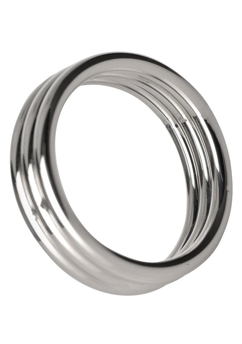 Master Series Stainless Steel Triple Constriction Ring, 2 Inch, 24 Pound