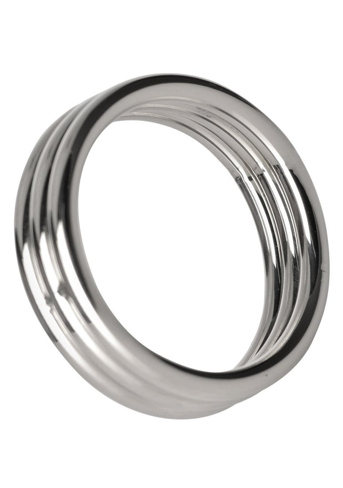 Master Series Stainless Steel Triple Constriction Ring, 2 Inch, 24 Pound