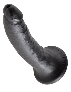 Pipedream King Cock Dildo, Black, 7 Inch