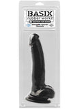 Basix 9In. Thicky W/Suction Cup Black