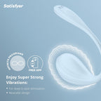 Satisfyer Smooth Petal-Light Blue