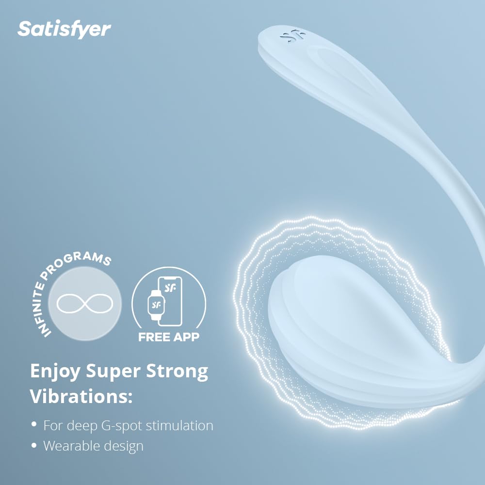 Satisfyer Smooth Petal-Light Blue