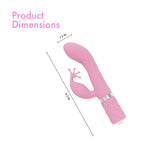 Pillow Talk Kinky Massager, Multi Speed With Swarovski Crystal Button, Usb Rechargeable (Pink)
