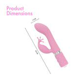 Pillow Talk Kinky Massager, Multi Speed With Swarovski Crystal Button, Usb Rechargeable (Pink)