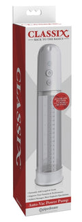 Classix Auto-Vac Power Pump - White