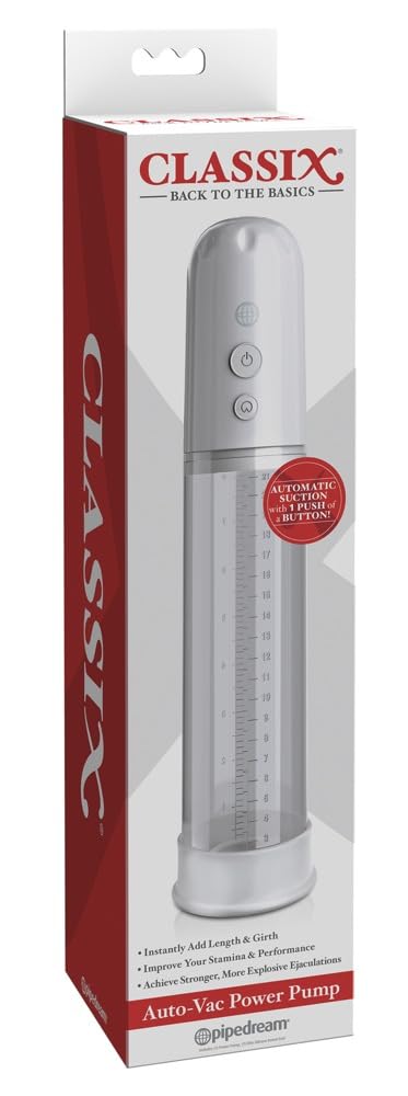 Classix Auto-Vac Power Pump - White