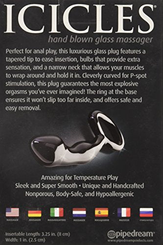 Pipedream Icicles No 46, Black
