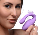 Inmi 7X Pulse Pro Pulsating And Clit Stimulating Vibrator With Remote Control
