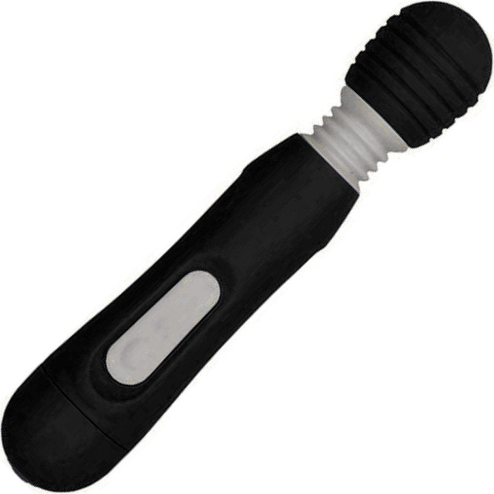 Fresh Series Mini Magic Massager Battery Operated Vibrator, Black