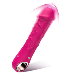 G Spot Realistic Dildos Vibrators, BGGOOD High-Frequency Clitoral Vibrator with 10 Vibration Modes, Clitoralis Stimulator for Wo