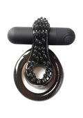 Maia Toys Jagger- Rechargeable Vibrating Erection Enhancer (Black)