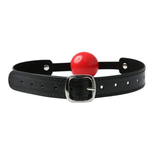 Sex And Mischief Solid Ball Gag, Red