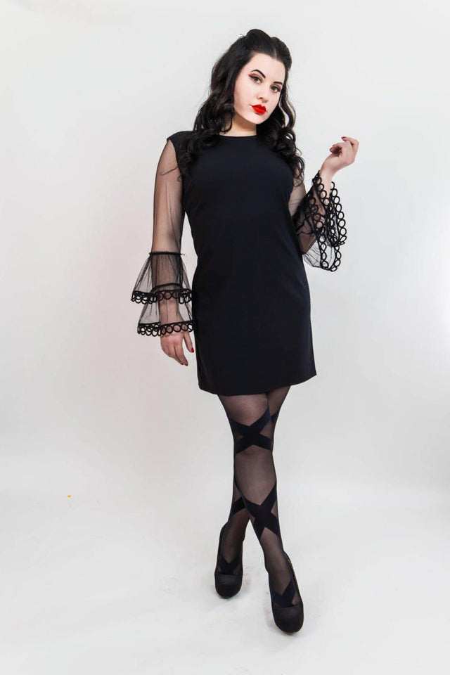 Kixies Jackie Black Ballet Size A