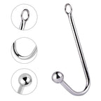Metal Anal Hook Fetish Bondage Hook Sex Toys Steel Anal Rope Hook Bondage With Anal Ball Sex Games Unisex Fetish Toy For Couple Lovers
