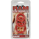Ram Ultra Silicone Cocksweller (Red)