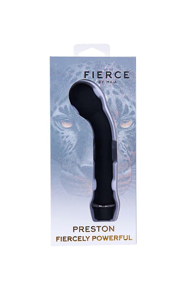 Preston Silicone G-Spot Vibe Black