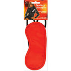 Satin Blindfold 2 Strap, Red