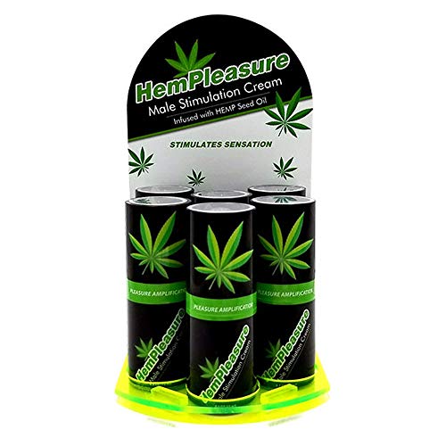 Hempleasure For Men .5 Oz 6 Bottle Display