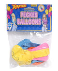 Pipedream X-Rated Pecker Balloons (8 Pieces), Multi